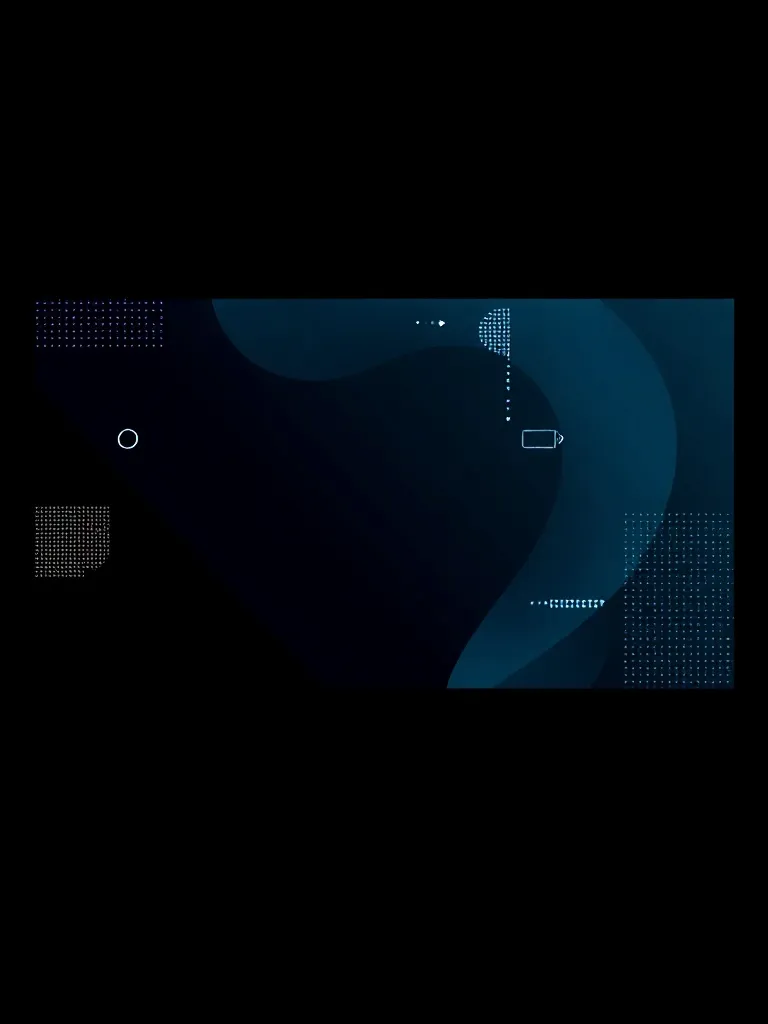 A screenshot of a modern, sleek AI-generated presentation sl